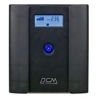 ДБЖ Powercom RPT-2000AP, 1200 Вт, 4 х EURO (Schuko)